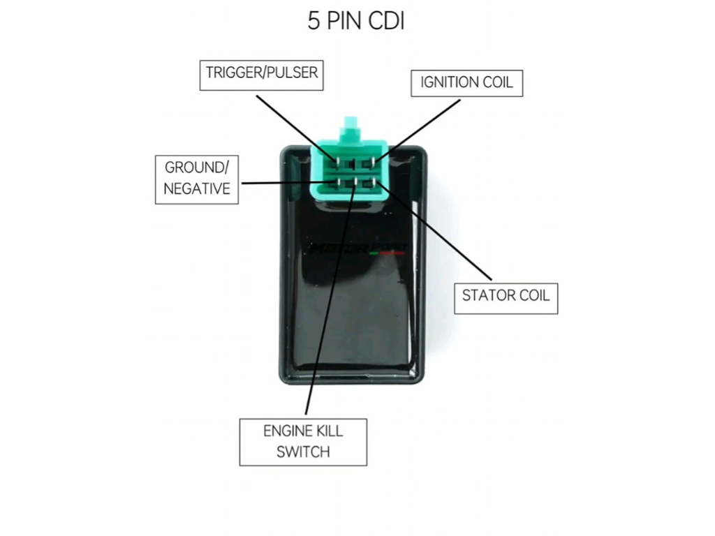 5 Pin AC CDI For 50cc 110cc 125cc Engines
