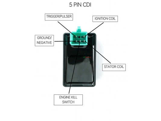 5 Pin AC CDI For 50cc 110cc 125cc Engines